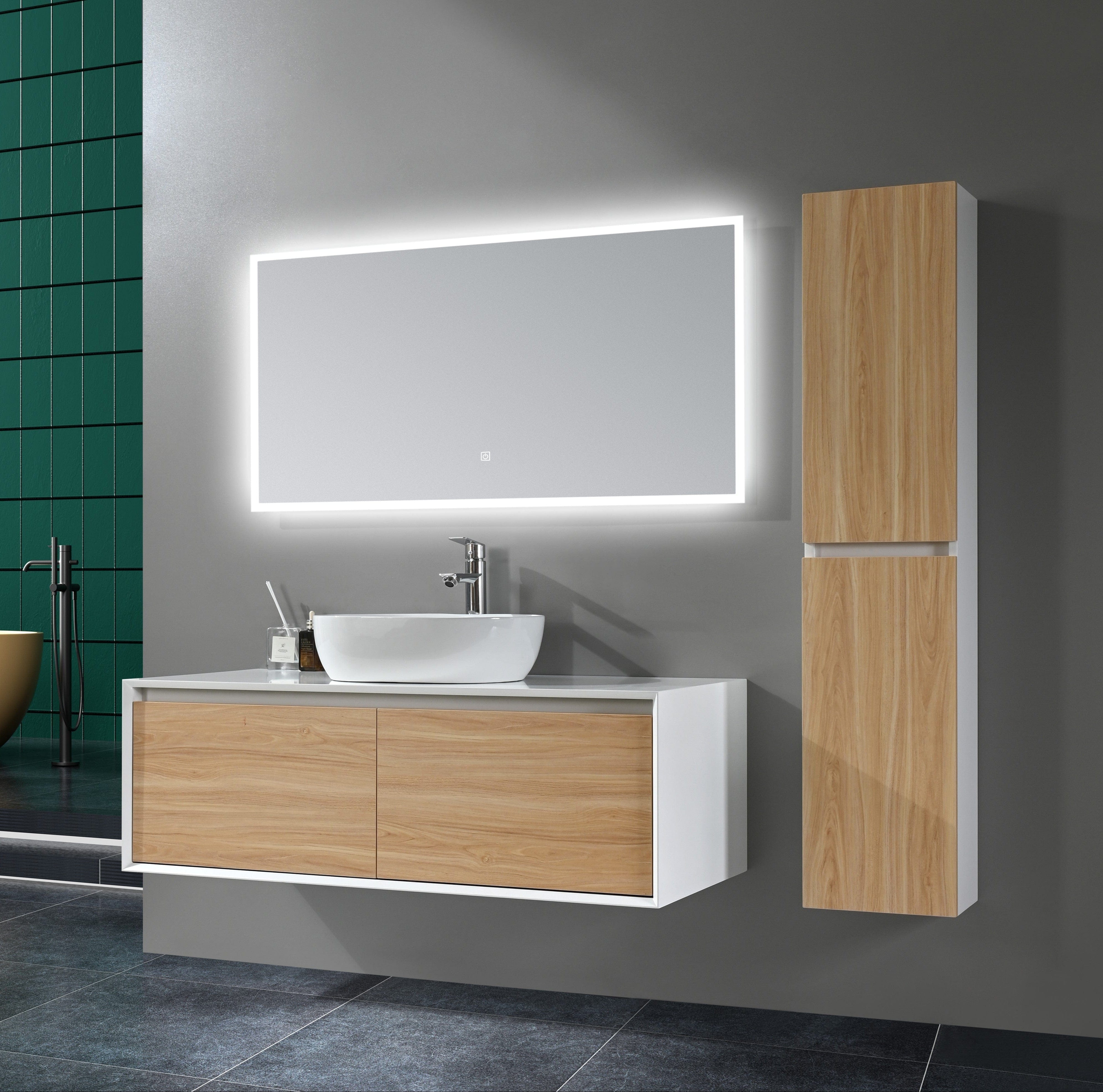 Auva Vanité Vanité-Lavabo Allure 24" Blanc